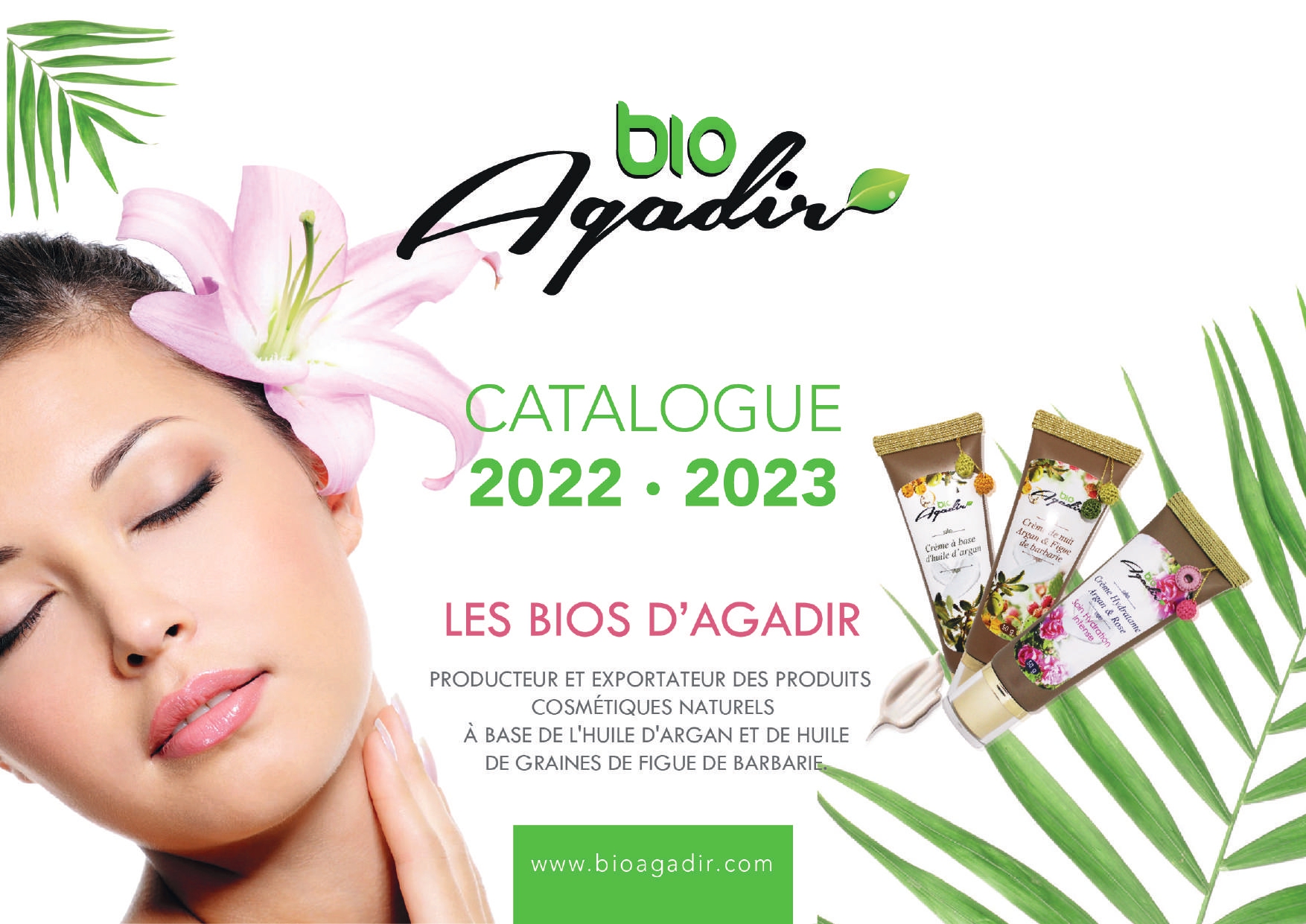 Les bios d'agadir, Catalogue des produits cosmétique